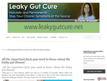 Tablet Screenshot of leakygutcure.net